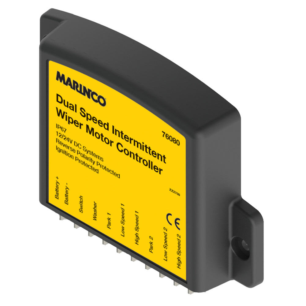 Marinco Dual Speed Intermittent Wiper Motor Controller Part #76080
