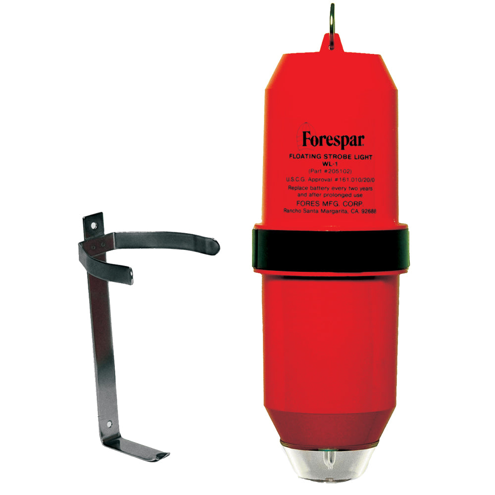 Forespar WL-1 Floating Strobe LED Water Light – Marine Emergency Buoy Light