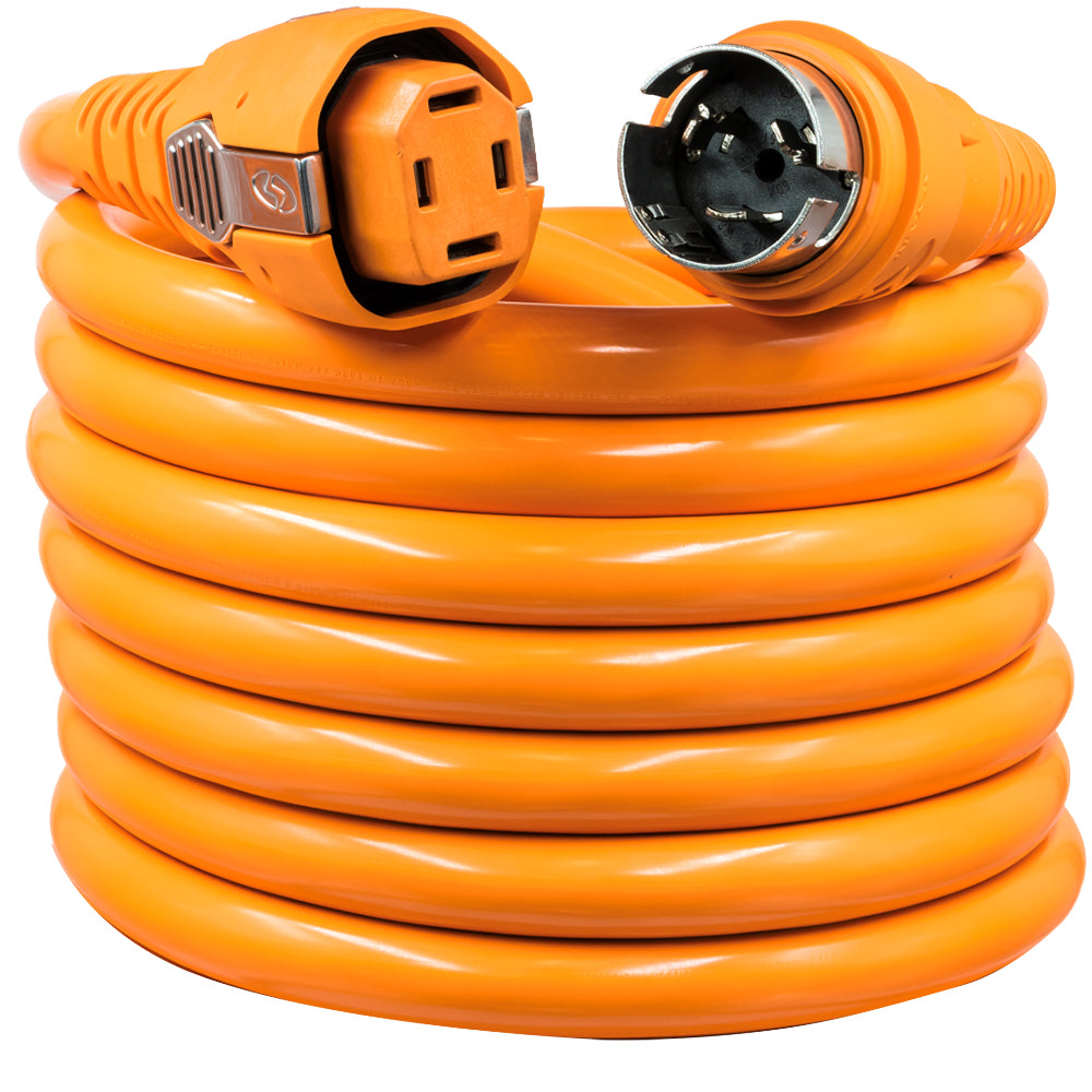 SmartPlug 50 Amp Dual Configuration Cordset - 25 Feet, Marine Shore Power Connector