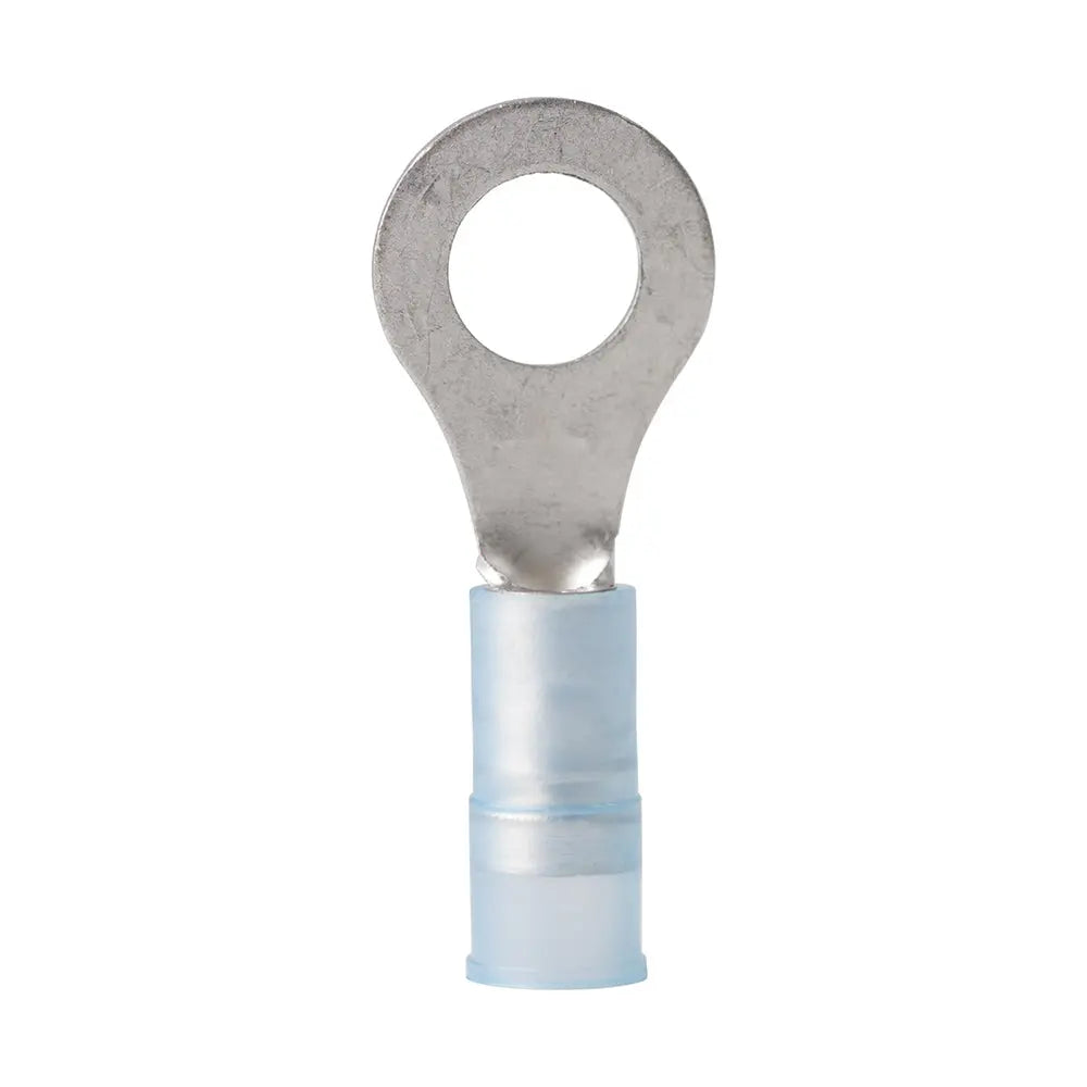 ANCOR Nylon Ring Terminal 16-14 Gauge, 1/4 Inch Stud, Pack of 25