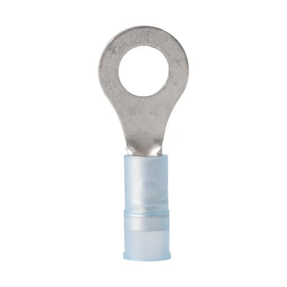 ANCOR Nylon Ring Terminal 16-14 Gauge, 1/4 Inch Stud, Pack of 25