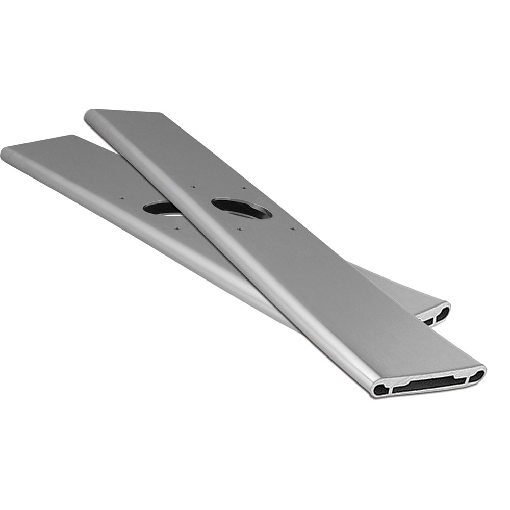TACO Marine GSE-1939BSA20 T-Top Extrusion Plate Pair for Grand Slams - 20 Inch