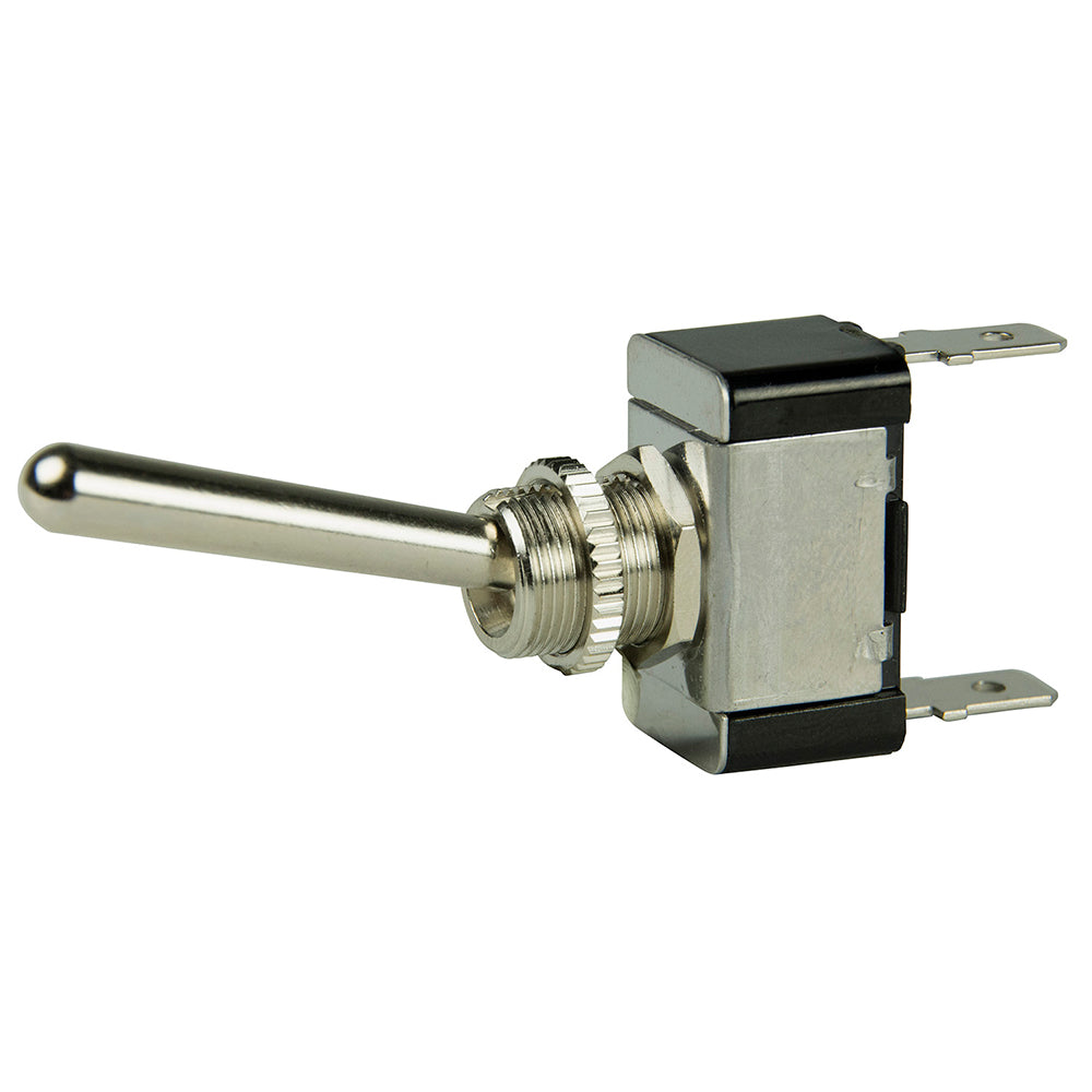 BEP Marine SPST Chrome Plated Long Handle Toggle Switch - ON/OFF for Marine and Automotive Applications