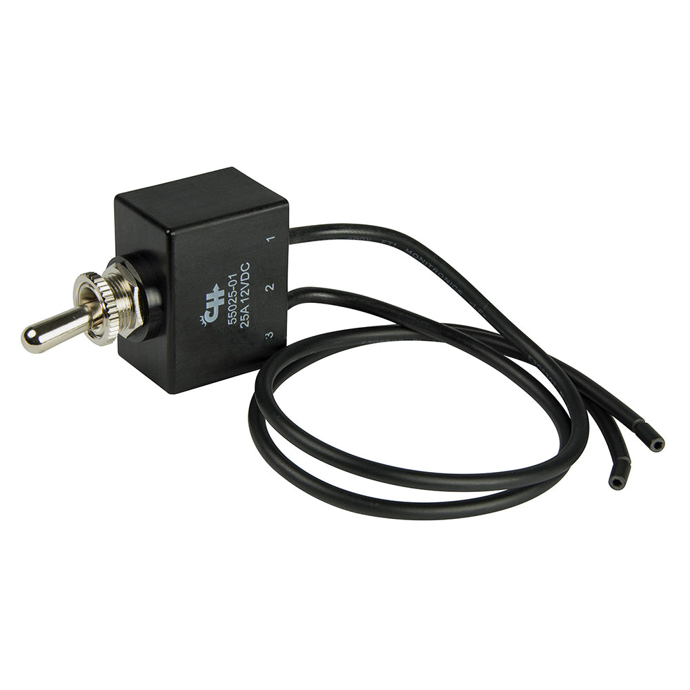 BEP Marine SPST Sealed Toggle Switch - ON/OFF, 12V/24V DC, 25A