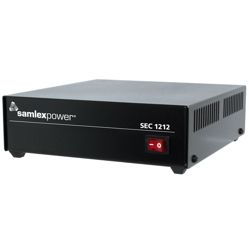 Samlex America SEC-1212 Desktop Switching Power Supply - 120VAC Input, 13.8VDC, 10A