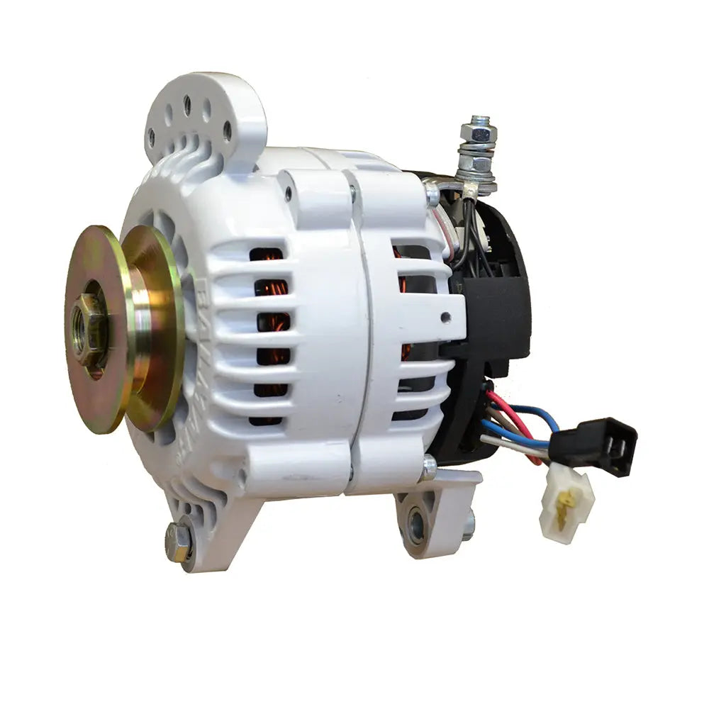 Balmar 60 Series Alternator - Saddle Mount (Dual Foot) - 100 Amp 12V for Marine and Industrial Applications