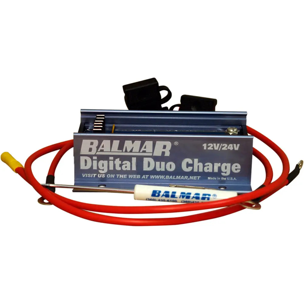 Balmar Digital Duo Charge 12/24V Battery Combiner for Dual Bank Charging