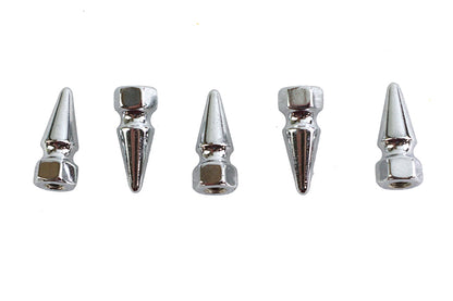 Colony Chrome Pike Nut Fine 10-32 Thread - Pack of 5