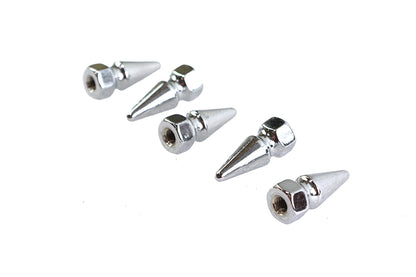 Colony Chrome Pike Nut Fine 10-32 Thread - Pack of 5