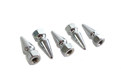 Colony Chrome Pike Nut 10-24 Coarse Thread - Pack of 5