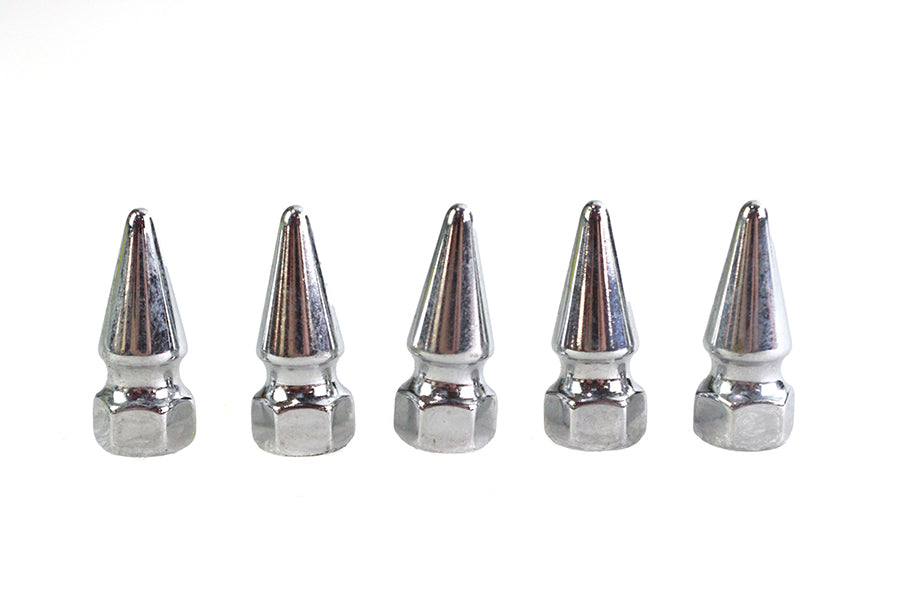 Colony Chrome Pike Nut 10-24 Coarse Thread - Pack of 5