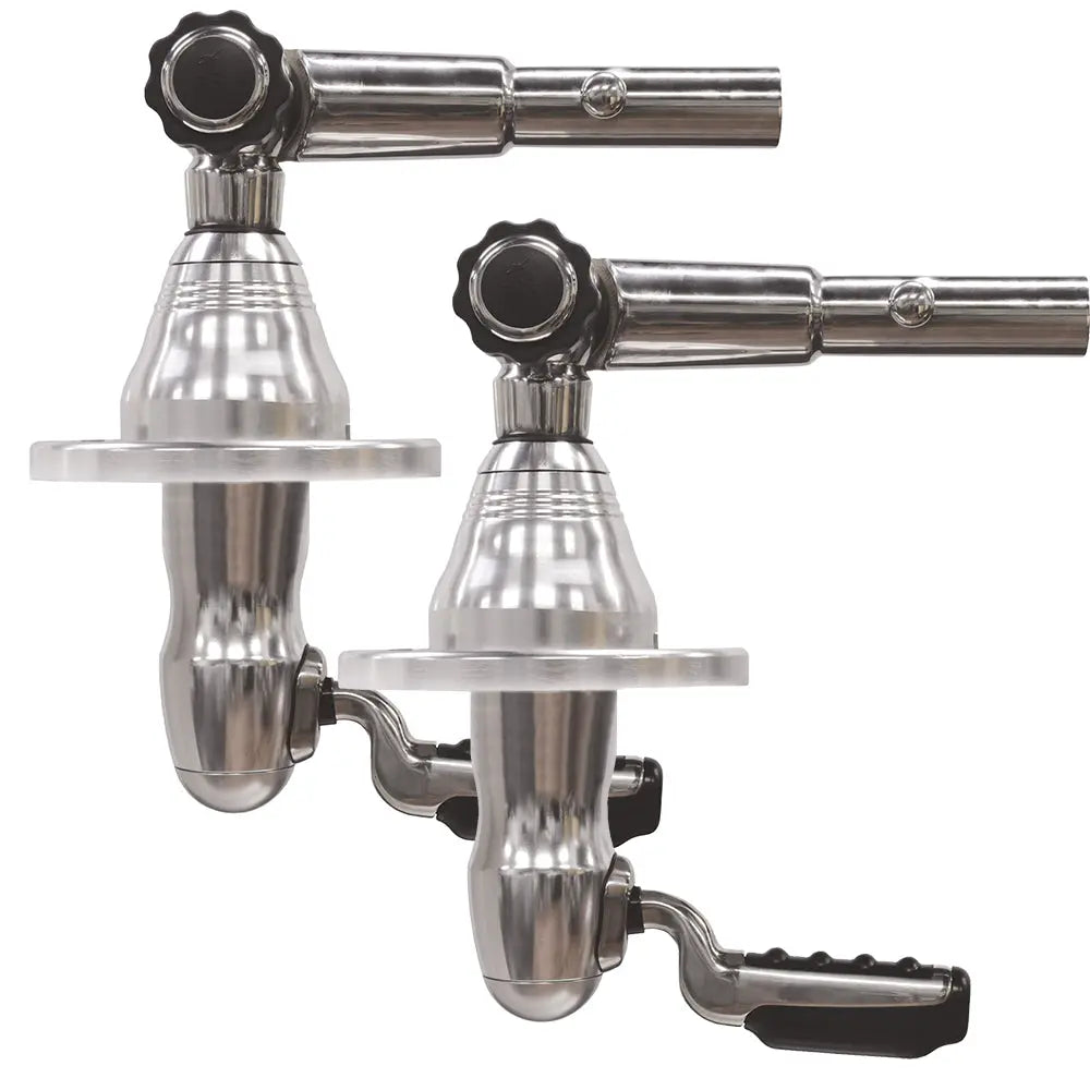 TACO Marine Grand Slam 400 Outrigger Top Mount Pair for High-Performance Boats