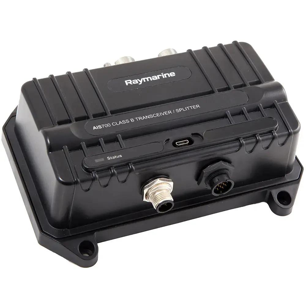 Raymarine AIS700 Class B AIS Transceiver with Antenna Splitter for Marine Safety by Raymarine