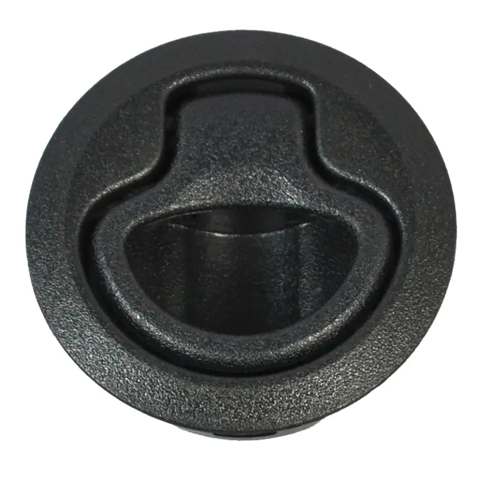 Southco M1-63 Flush Pull Latch - Pull to Open, Non-Locking, Black Plastic