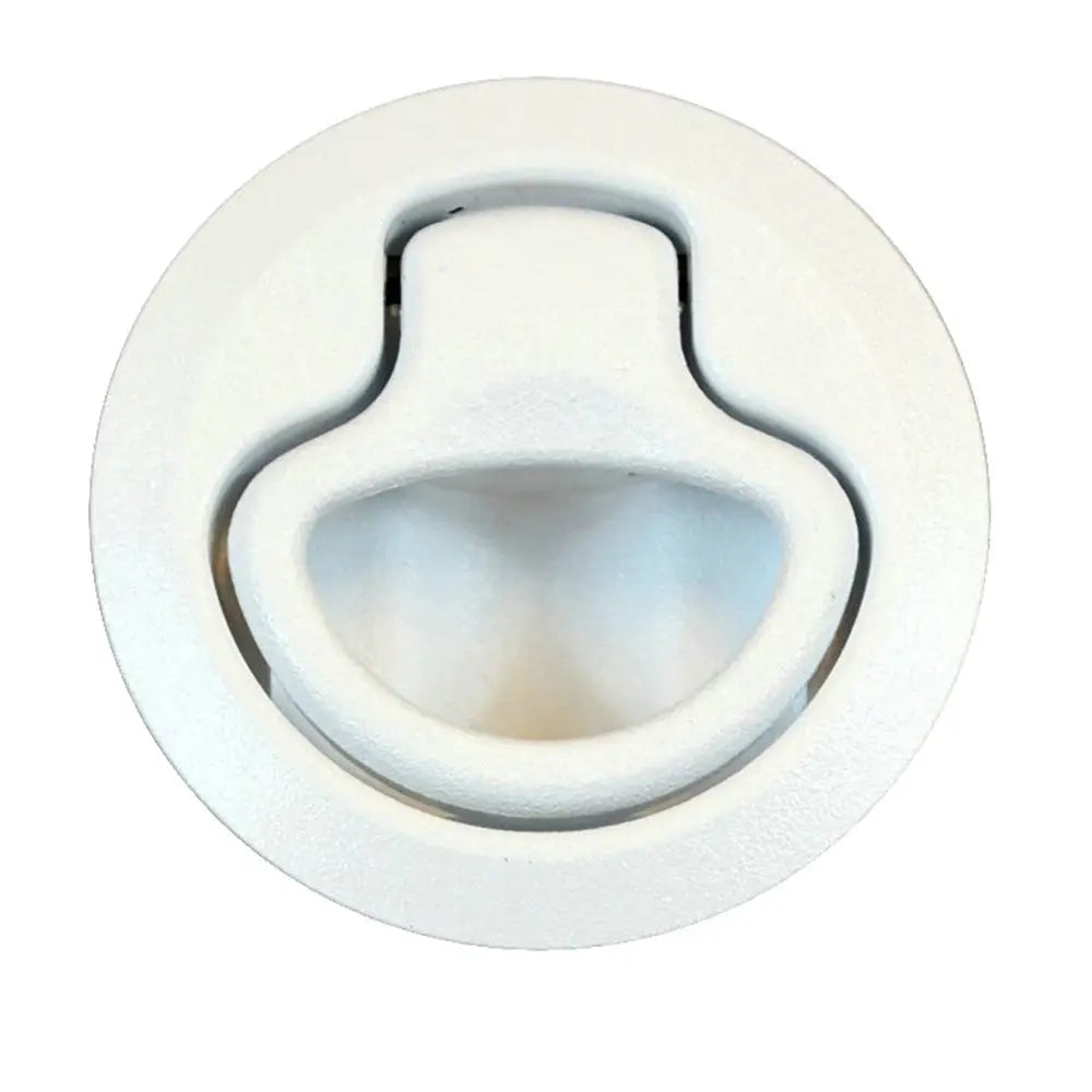 Southco M1-61-1 Flush Pull Latch - Push To Close - Medium Size, White