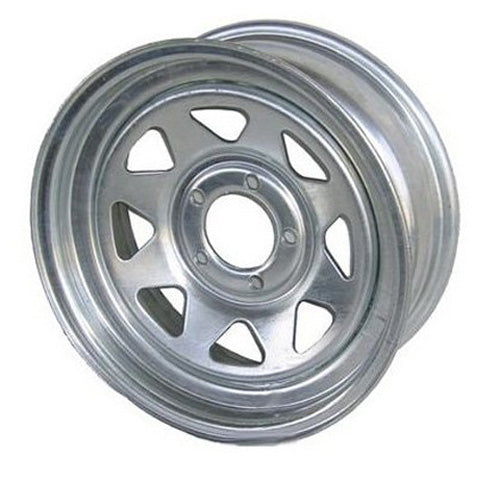 ATW 15-Inch Galvanized Wheel with 5-Hole Pattern (Part Number 20524)