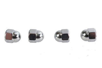 Colony Chrome Acorn Nut Fine 5/16 inch-24 Thread, Pack of 4