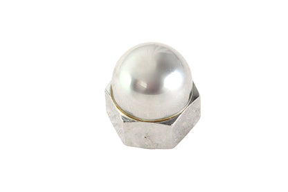 Colony Chrome Acorn Nut Fine 9/16 inch-18 Thread - Durable Steel Fastener