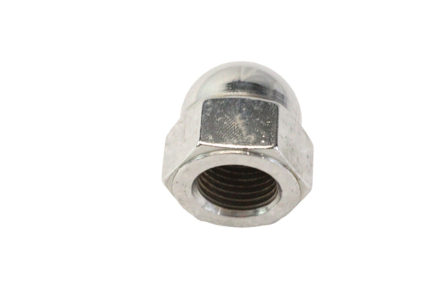 Colony Chrome Acorn Nut Fine 9/16 inch-18 Thread - Durable Steel Fastener
