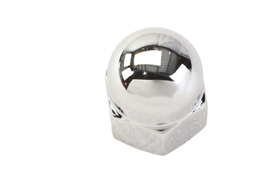 Colony Chrome Acorn Nut Fine 5/8 inch-18 Thread with 15/16 inch Hex