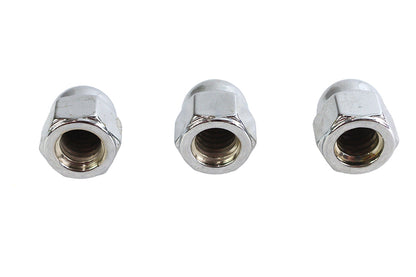 Colony Chrome Acorn Nut 3/8 inch-16 Coarse Thread - Durable Fastener for Automotive and Mechanical Applications