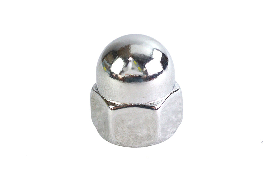 Colony Chrome Acorn Nut 1/2 inch-13 Coarse Thread - Durable Steel Fastener