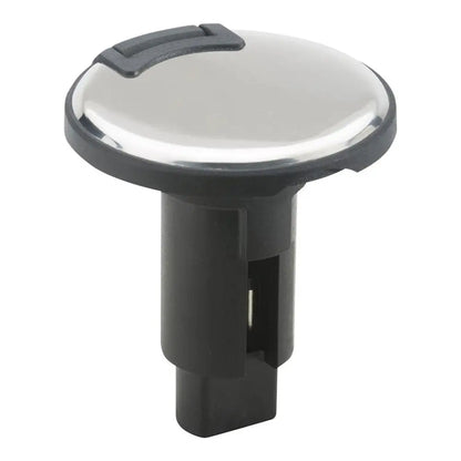 Attwood Marine LightArmor Plug-In Base - 2 Pin Stainless Steel Round