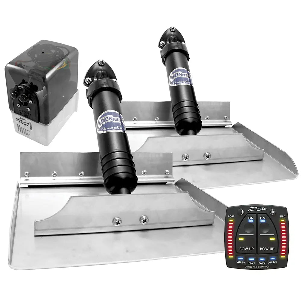 Bennett Marine 1212ATP Hydraulic Trim Tabs with Auto Trim Pro for Boats