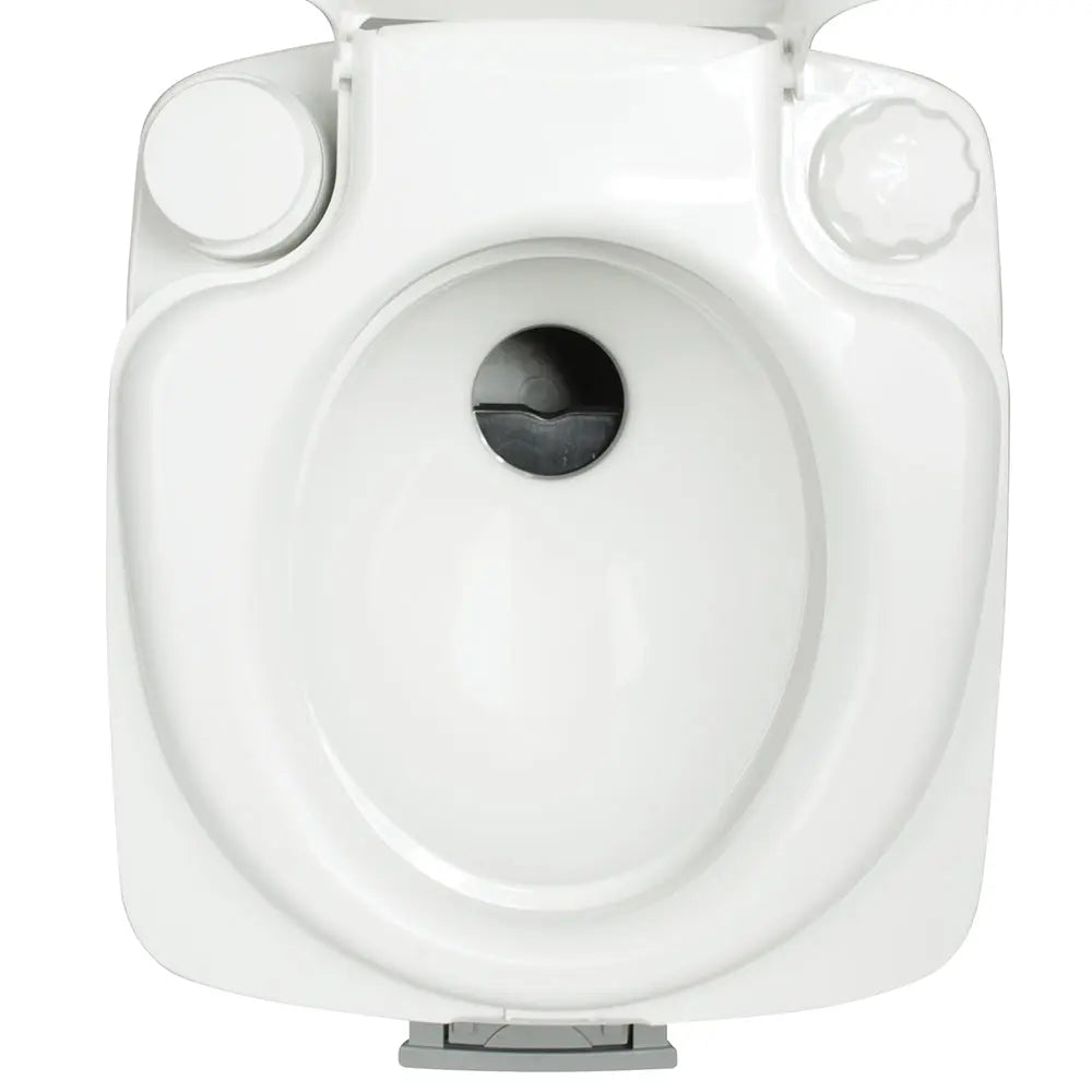 Thetford Marine Porta Potti 135 Marine Toilet with Hold Down Kit – Compact Portable Marine Head