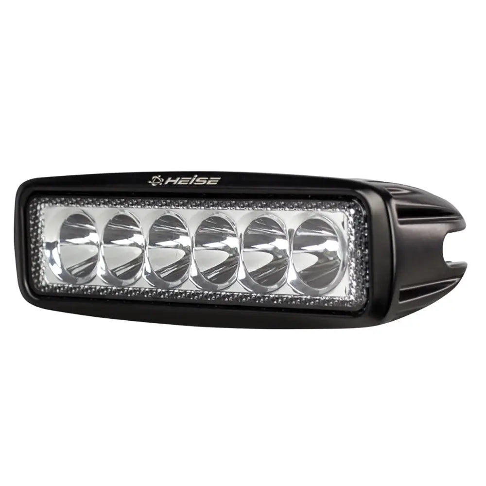 HEISE LED Lighting Systems HE-DL1 6 LED Single Row Driving Light with 25° Spot Beam