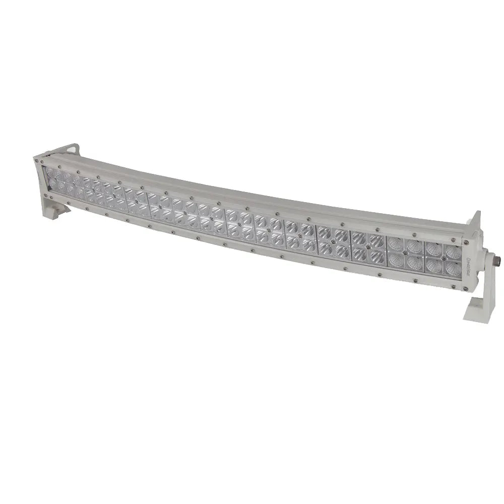 HEISE LED Lighting Systems HE-MDRC30 Dual Row 30-Inch Marine LED Curved Light Bar