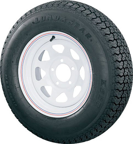 ATW ST225/R75/15 (C) Tire & Wheel with 6-Hole White Finish