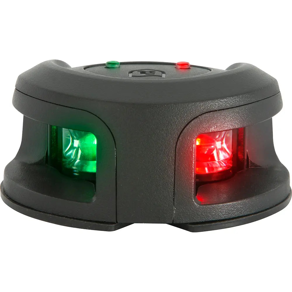 Attwood LightArmor Bow Mount Navigation Light - Bi-Color, 2 Nautical Miles - Composite Black