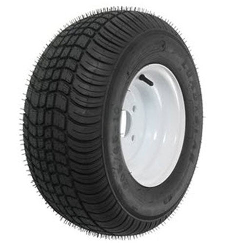ATW 3H350 205/65-10 Tire & Wheel Set with 5-Hole White Finish