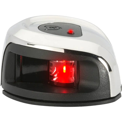 Attwood Marine LightArmor Deck Mount Navigation Light – Stainless Steel Port (Red) – 2 Nautical Miles