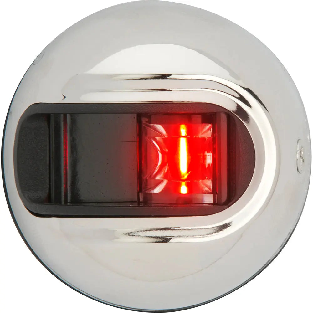 Attwood Marine LightArmor Port Surface Mount Navigation Light with Stainless Steel Housing – 2 Nautical Miles Range