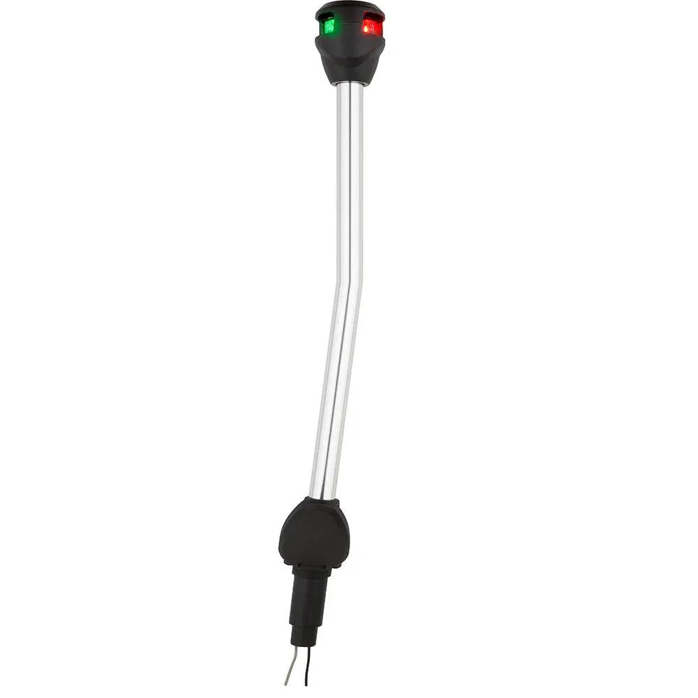 Attwood Marine LightArmor Bi-Color Navigation Pole Light - 14-inch Angled Design