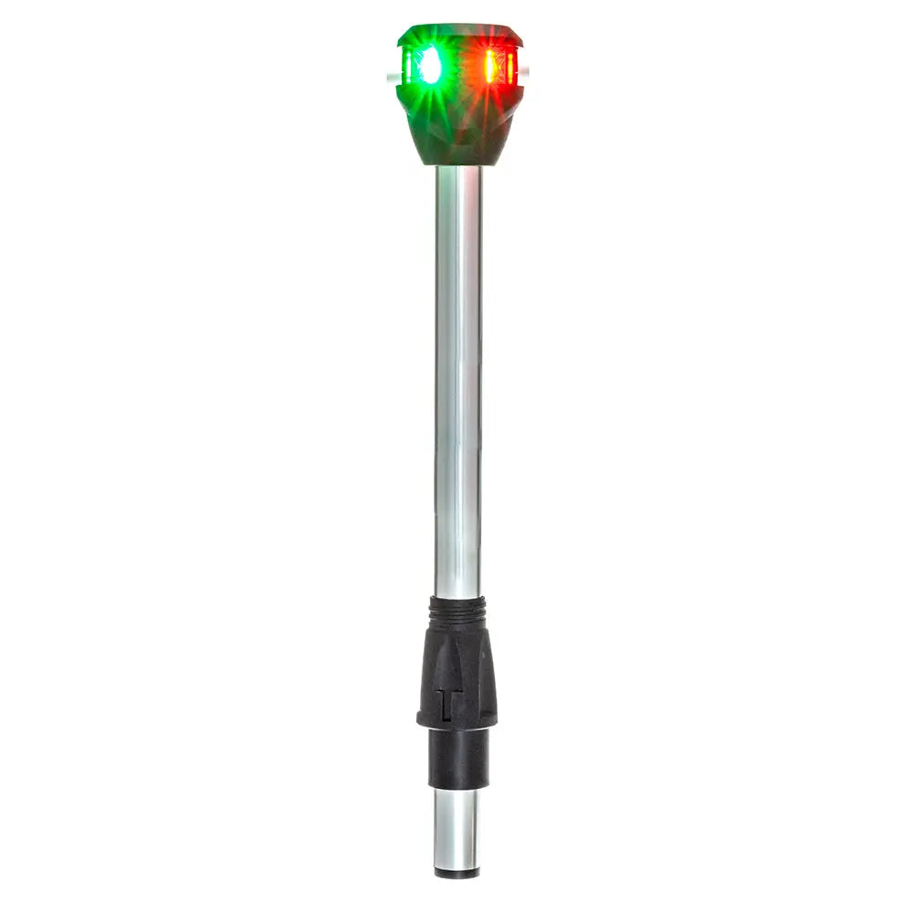 Attwood Marine LightArmor Bi-Color Navigation Pole Light with Task Light - 10" Straight Model NV6LC2-10-7