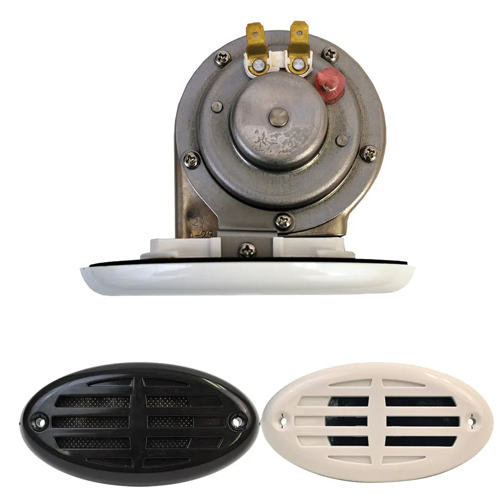 Attwood Marine Drop-In Hidden Horn with Black and White Covers - Part 11478-7