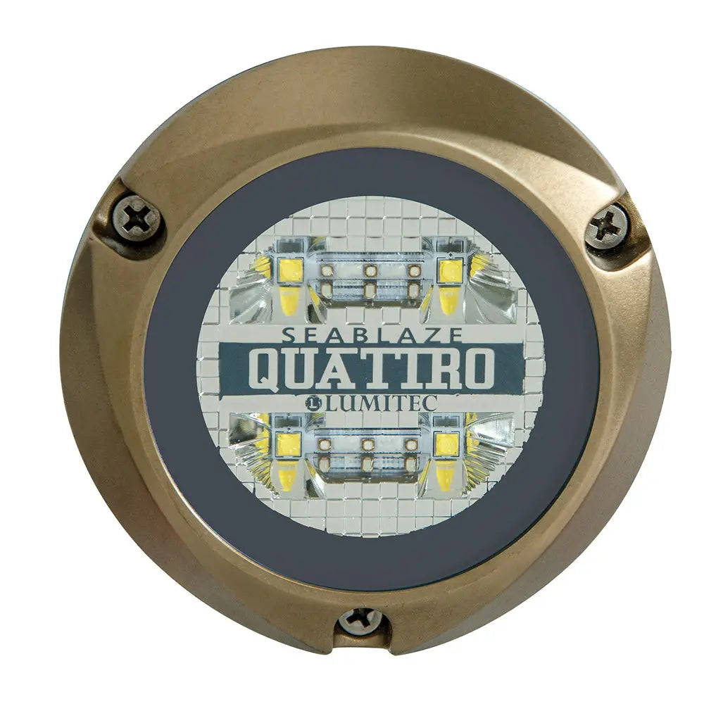 Lumitec SeaBlaze Quattro RGBW LED Underwater Light - Spectrum Multi-Color Marine Lighting