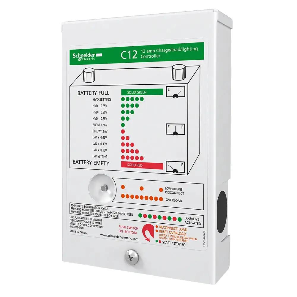 Xantrex C-Series Solar Charge Controller C12 - 12 Amps for PV, Lighting, and Load Management by Xantrex
