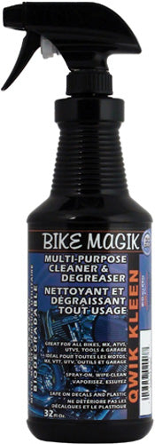 BIO-KLEEN Bike Magik Degreaser 32 oz. - Heavy-Duty Cleaning Solution for Motorcycles and Bikes