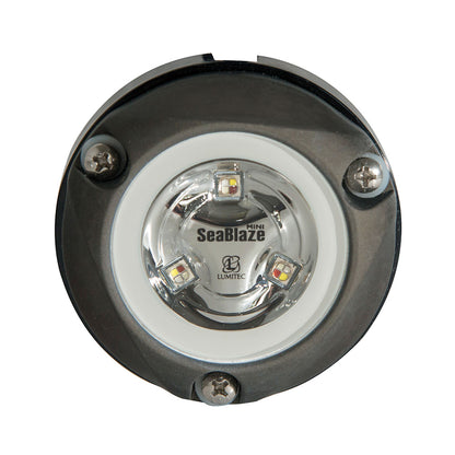 Lumitec Zambezi Mini Surface Mount Underwater Light – White, Non-Dimming, 3-Inch Diameter