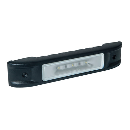 Lumitec Ibiza LED Engine Room Light - Non-Dimming White with Black Finish