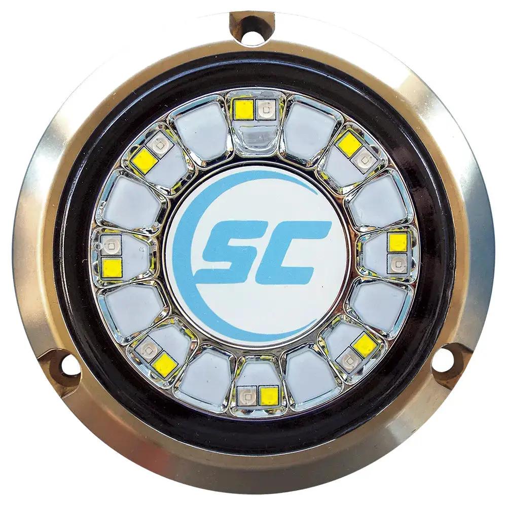 Shadow-Caster LED Lighting Blue/White Color Changing Underwater Light - 16 LEDs in Bronze by Shadow-Caster LED Lighting