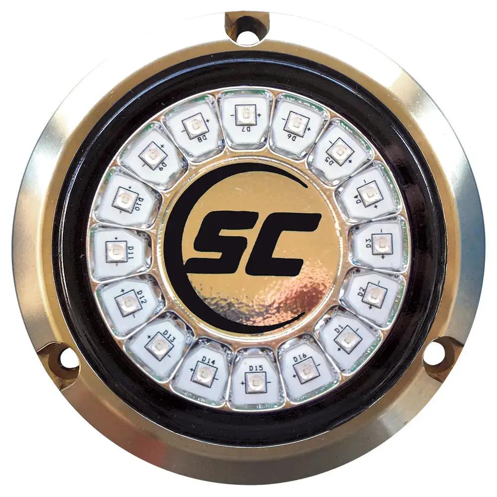 Shadow-Caster LED Lighting Great White Single Color Underwater Light - 16 LEDs in Bronze by Shadow-Caster LED Lighting