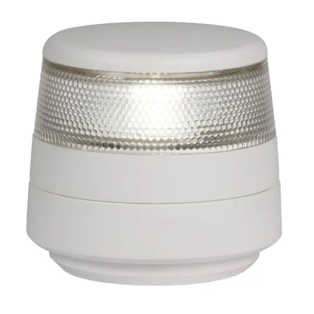 Hella Marine NaviLED 360 Compact All-Round White Navigation Lamp – 2 Nautical Miles – Fixed Mount with White Base