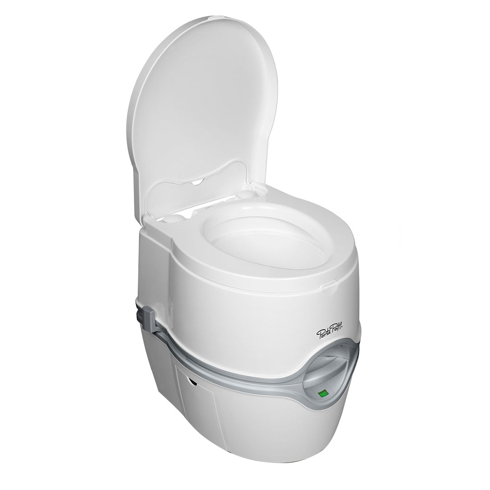 Thetford Marine Porta Potti 565E Curve Portable Toilet with Battery-Powered Flush