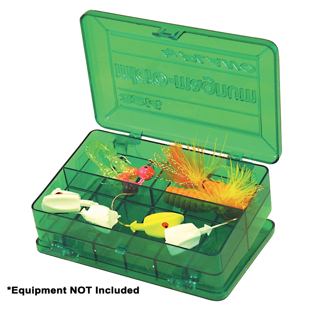 Plano Pocket Tackle Organizer in Green - Compact Fish Bait Storage Solution