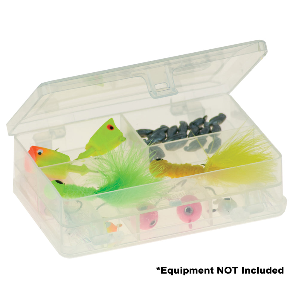 Plano Pocket Tackle Organizer - Clear, Compact Fishing Storage for Small Baits and Ice Fishing